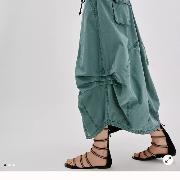 NWT - Free People Eloise Maxi Skirt in BURGUNDY - Picture 3 of 16